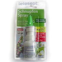 Four crown German imported tetesept nasal wash liquid menthol nasal spray nasal congestion Shu Tong Run nose
