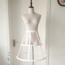 lolita Birdcage hollow skirt violent fish bone half petticoat adjustable daily hair skirt cosplay skirt