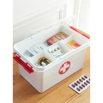 Medical kit household large capacity first aid kit home large emergency medicine storage box small medicine box