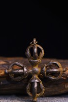 Nepal Tibetan Accessories Brass Handmade Handicrafts of Jackin Jin Kang Pestle Fall Fall Hanging Pearl Pearl