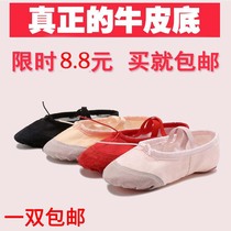 Hot Sell Children Cat Paw Shoes Summer Dance Shoes Girl Soft Bottom Ballet Yoga Toddler Dancing Shoes Practice Shoes Adults