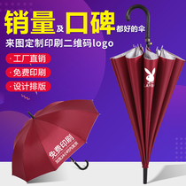 Advertising umbrella umbrella custom logo printing folding umbrella custom pattern photo custom gift umbrella plus size long handle