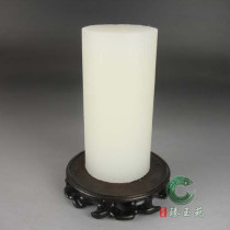 Jade material Afghan jade bracelet core Jade white jade bracelet core handlebars Jade Jade jade material