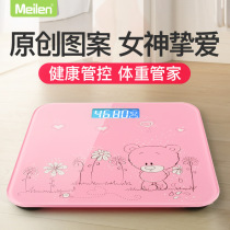 Meile electronic called cute bear human Home Health electronic scale precision bathroom scale special price