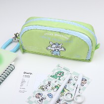 3egiz original pen bag cute large capacity double layer stationery cashier bag beginner high school student girl 2022 new