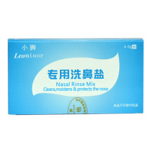 Lion 4 5g30 packs of nasal salt for adults and children spray nasal rinser Yoga nasal washing pot special physiological salt