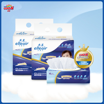 King elleair luxury moisturizing baby facial tissue 100 pumping*3 packs 2 packs