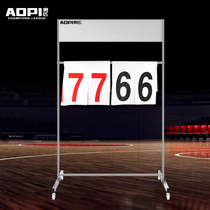 Aopi professional basketball game scoreboard scorebook football volleyball table tennis plastic scorer flip card