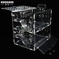 Nochen hamster cage transparent acrylic color gold silk bear mouse mouse treasure single double three layer mini cage