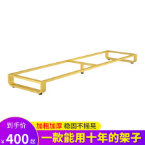 Light luxury table leg bracket TV cabinet Golden base coffee table foot side cabinet support foot metal table foot sofa foot customization