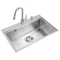 Moen stainless steel sink single tank kitchen manual tank set dish basin dish basin 27511SL 27512SL