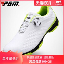 Double patent rotating shoelace GOLF sneakers 2018 new GOLF shoes men waterproof shoes XZ095