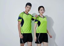 Badminton suit suit men and women table tennis tennis suit couple summer breathable quick-drying competition sports children customization