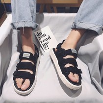 Support Hongxing Erke official flagship store official website summer sandals mens 2021 new sandals couple joint name