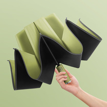 adima reverse umbrella fully automatic black glue triple-fold sunscreen beach umbrella double large anti-wind and umbrella dual-use sfemale
