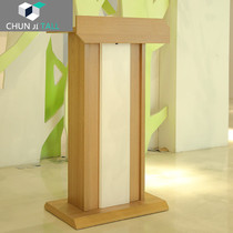Office furniture School teacher lecture table Speech table Reception table Welcome table Chair table Podium Front desk table