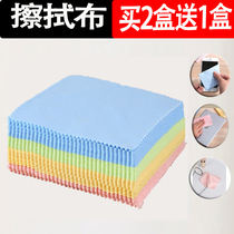 Mobile phone film wholesale dust-free cloth wipe mobile phone screen cleaning cloth Special disposable glasses cloth lens wipe screen cloth