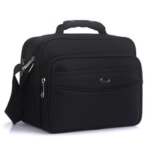 Enlarge Multi-level portable cash collection bag for men and women Single-shoulder business cashier bag outdoor leisure skew satchel durable containing bag