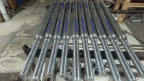 Customized 3-inch key strip type air drum convex key type air tensioner tension shaft inflation roller