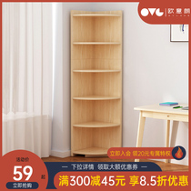 Shelf Home Living Room Corner Cabinet Simple Bedroom Corner Triangle Bookcase Corner Cabinet Floor Containing Shelf Bookshelves