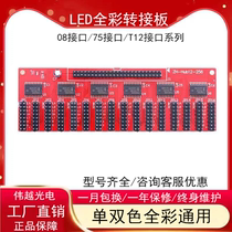 256-T8 T12 08T012 08HUB75B special adapter board universal interface LED display control card