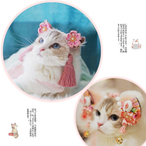 Cat ancient style Cute funny dress up headgear Pet jewelry Kitten adult cat hair accessories Cute cat headdress