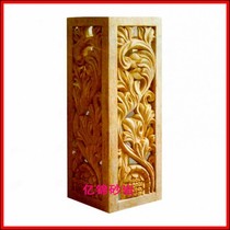 Yijin sculpture relief garden landscape decoration building materials Hotel Villa decoration courtyard European style rolling leaf hollow column pier