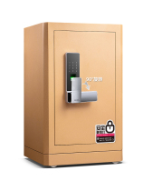 Deli 4118 safe high 82cm fingerprint password double anti-theft safe office home safe deposit box