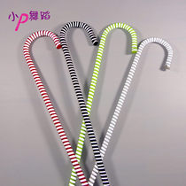 Reflective super strong stage enough flash laser reflective jazz dance crutches props belly stage performance walking stick stick