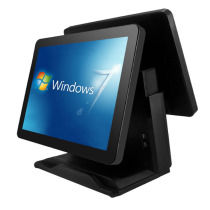 Factory direct sales 15 6 inch touch screen all-in-one cash register 15 inch touch single screen dual screen catering milk tea