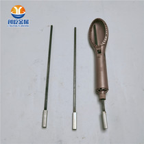 40 Air tube welded iron stretched fixed spring button tube for square steel tube connected accessories to the reconditioner fixture