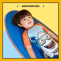 Childrens swimwear 2021 new professional boy one-piece swimsuit baby swimming trunks boy children middle and large children summer