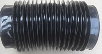Telescopic shield flexible duct rubber cloth protective cover folding round dust cover steel wire canvas waterproof cover