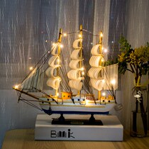 Smooth sailing model ornaments TV cabinet living room home decorations pirate ship wine cabinet office furnishings