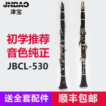Jinbao JBCL-530 beginner clarinet instruments 17 key B flat black tube adult playing Western Wind instruments