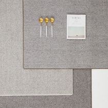 Solid color wool Japanese-style living Room premium plain carpet Nordic modern simple Minimalist light luxury bedroom mat customization