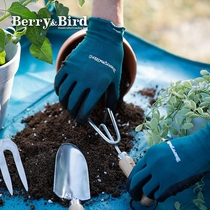 Hongyue BerryBird stab-resistant gloves gardening household housework garden flower rose waterproof and durable gloves