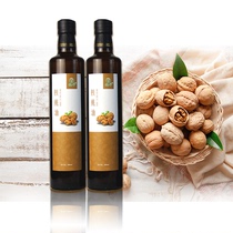 Kun Hua walnut oil edible oil press 500ml * 2 gift box