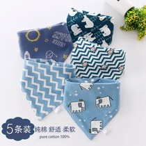 Baby saliva towel cotton bib newborn food bib waterproof baby triangle towel Super Soft anti-spit milk autumn and winter