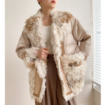 2021 autumn and winter New Spain imported tigrado lamb fur coat coat coat