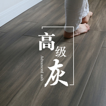 Imported cold color panlongan pure solid wood household flooring factory direct antique gray log A- Grade nature