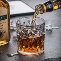 Household whisky glass set European Western wine glass ins wind Nordic Beer Crystal glass classical glass