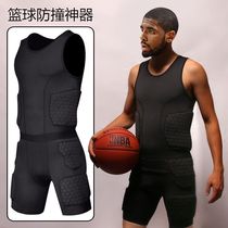 Resistant to PRO Cellular Basketball Anticollision Vest Suit Breathable internal wear Irving basketball Tight Clothing Protective Clothing