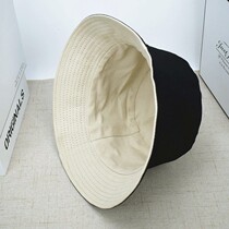 Double face wearing fisherman hat men and women Summer Korean edition students 100 hitch fashion trends shading sunscreen round face lovers hat