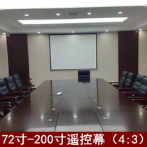 Brand remote control screen 100 inch electric wireless remote control projector screen 120 inch 150 home office