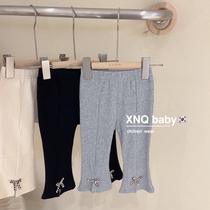 Girl Pants Spring Autumn Outwear Baby Autumn Girl baby Trumpet Pants Spring Dress Spring Clothing Spring Pants Children Spanking Pants