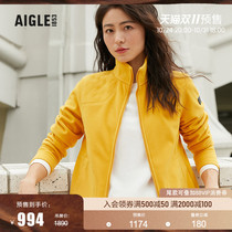 (Pre-sale) AIGLE autumn and winter womens GORE-TEX windproof breathable casual comfortable full-pull fleece