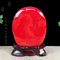 Natural South African chicken blood raw stone Red Jasper Red Crystal agate stone office interior decoration strange stone ornaments