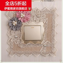 (New) Switch stickers wall stickers Nordic style ins European style protective stickers living room home simple modern creation