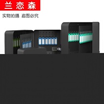 Storage box box home fixed construction door key cabinet lock key box door external wall-mounted company stainless steel